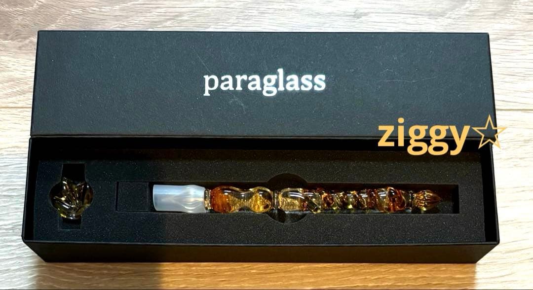 paraglass パラグラス ガラスペン 蔦屋限定 蔦紅葉