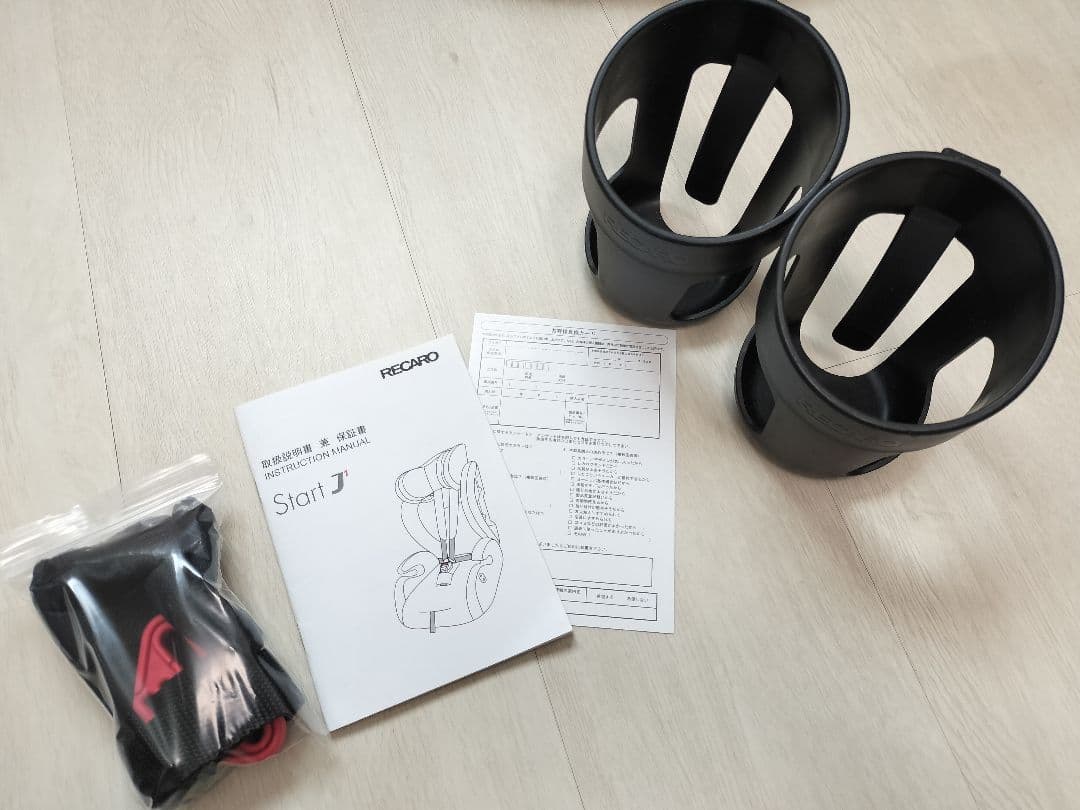 RECARO Start J 1赤/黒 チャイルドシート