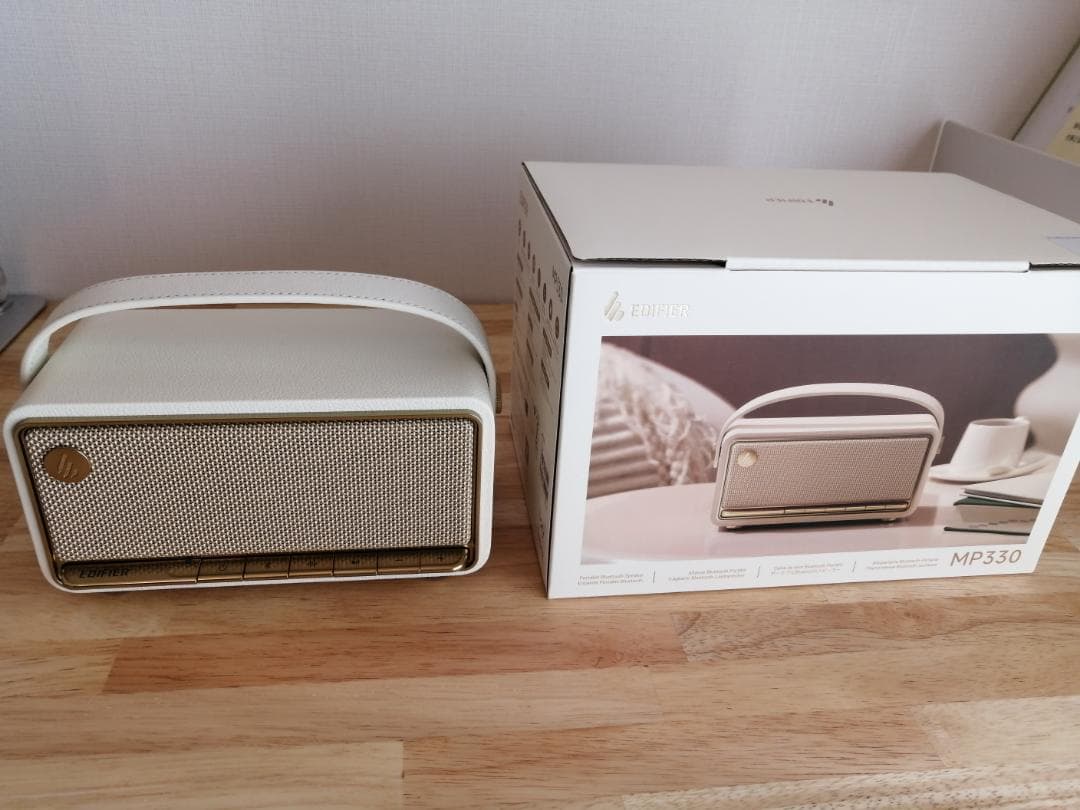 EDIFIER MP330 Bluetoothスピーカー ポータブル ホワイト