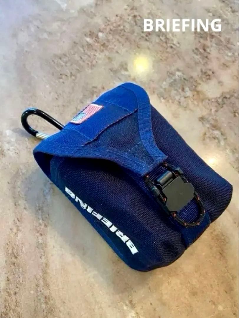 BRIEFING スコープポーチ　ネイビー