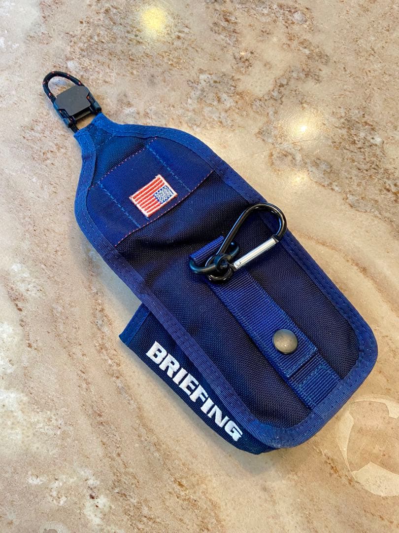 BRIEFING スコープポーチ　ネイビー