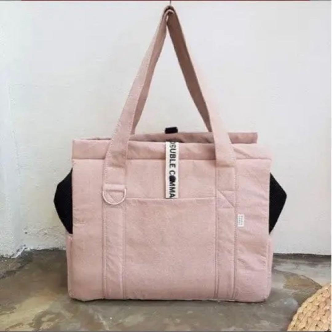 新品 ダブルコンマ double comma キャリーバッグ 韓国 小型犬 犬