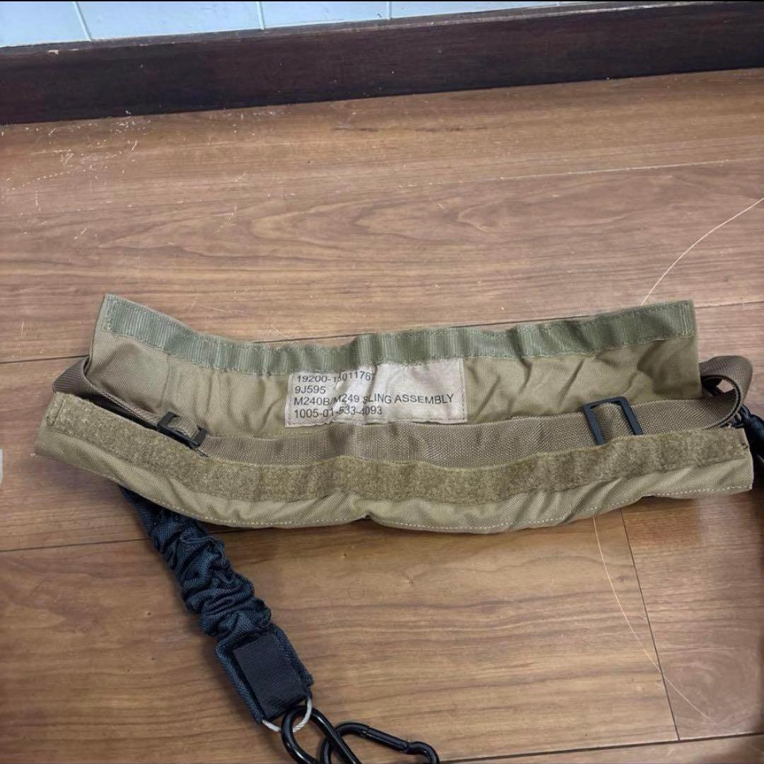 未使用品　米軍実物　WEAPON SLING M249 M240ウェポンスリング