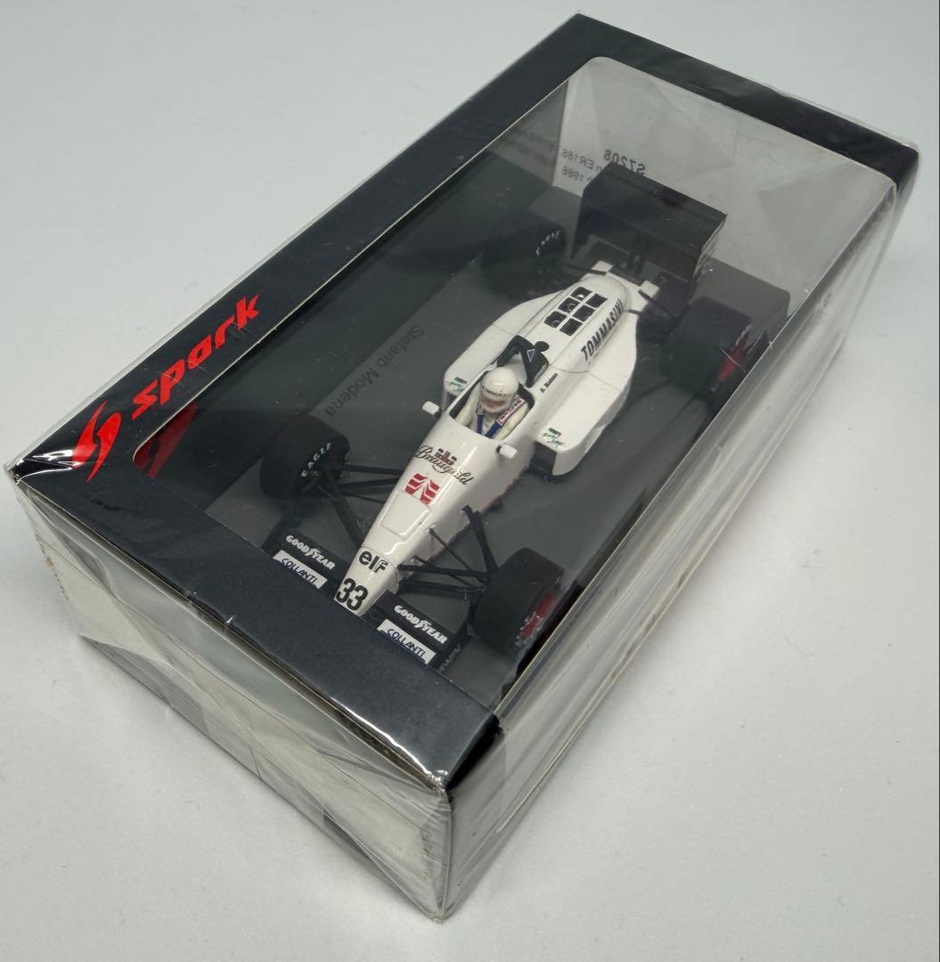 【新品未開封】スパーク 1/43 ユーロブルン ER188フランスGP 1988