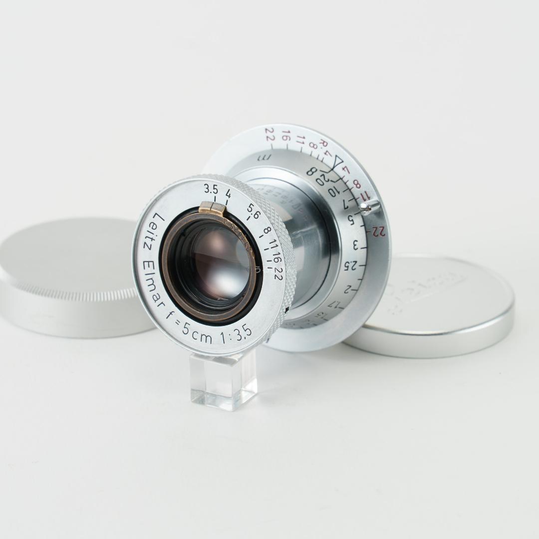 美品！赤エルマー！Red Scale Elmar 50mm オールドレンズ