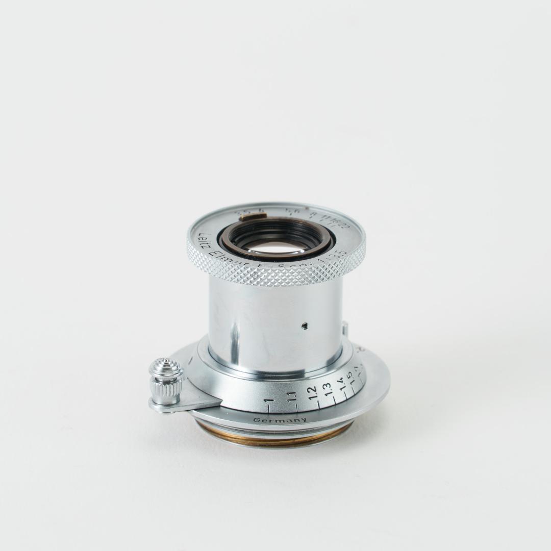 美品！赤エルマー！Red Scale Elmar 50mm オールドレンズ