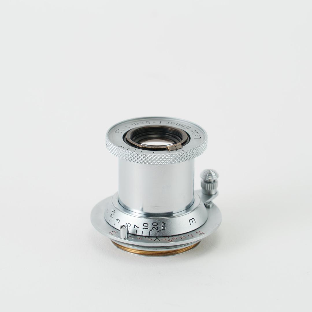 美品！赤エルマー！Red Scale Elmar 50mm オールドレンズ