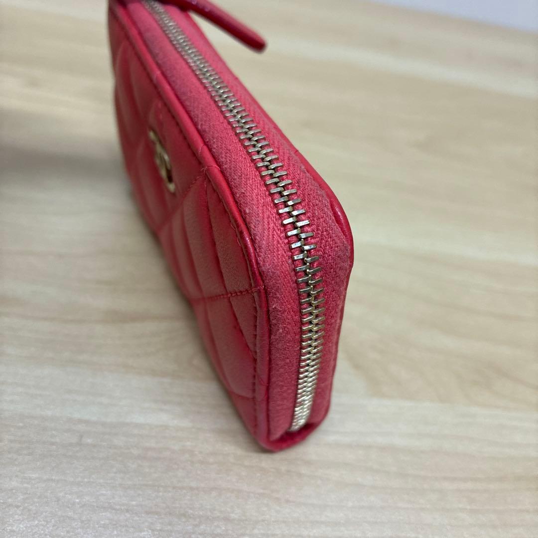 CHANEL シャネル　ケース　カードケース　マトラッセ　ココマーク