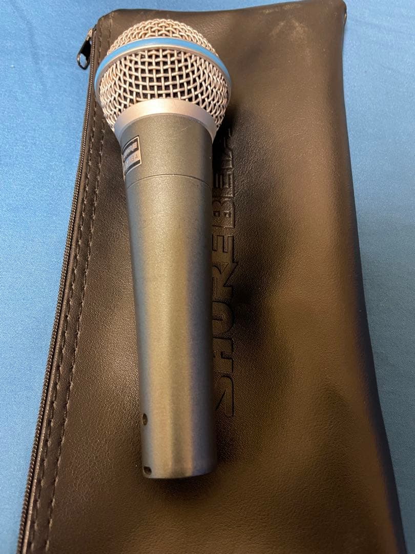 SHURE BETA 58A ダイナミックマイク 収納ケース付【値下げ対応不可】