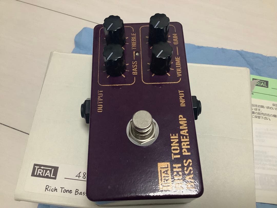 ベース TRIAL / RICH TONE BASS PREAMP