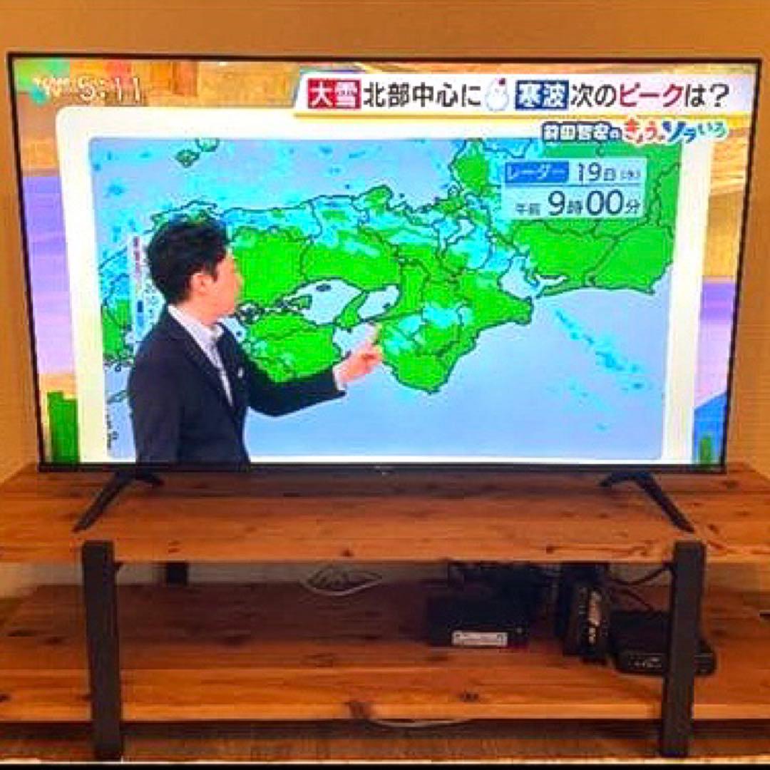 液晶テレビ 50インチ 4K Wifi YouTube Netflix スマート
