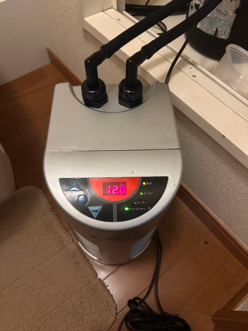 わっしょいゼンスイ 水槽用クーラー ZR-mini ブラック 180L