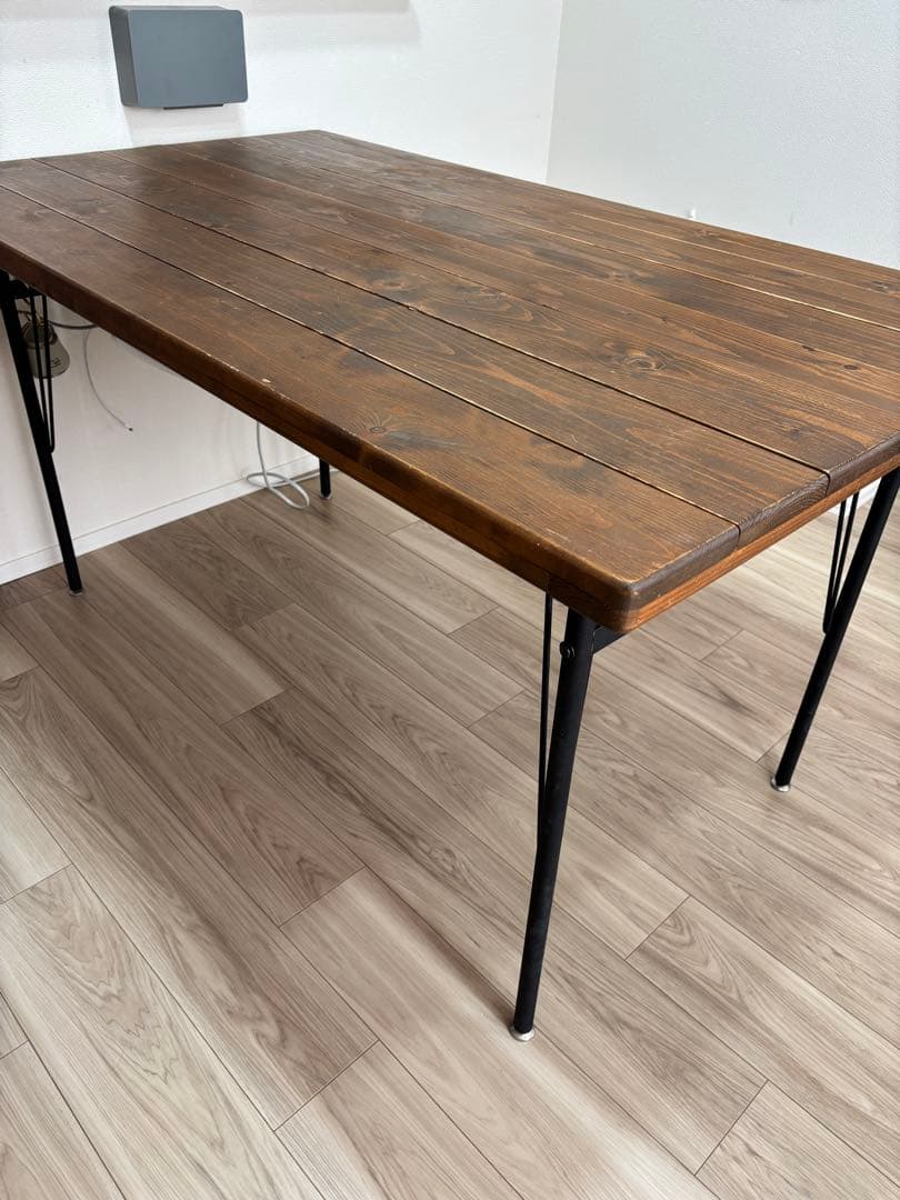 ダイニングテーブル 4人掛け 木製 140x80cm