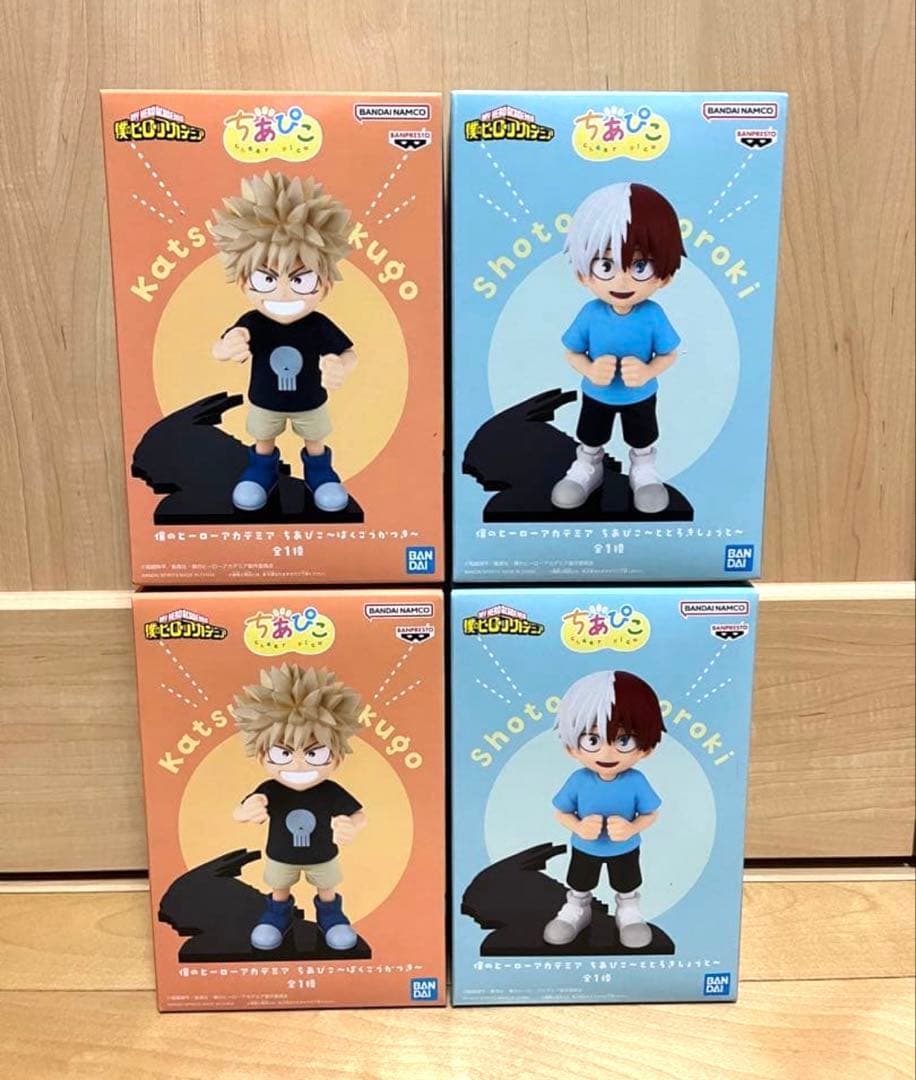 僕のヒーローアカデミア ちあぴこ ばくごうかつき とどろきしょうと フィギュア