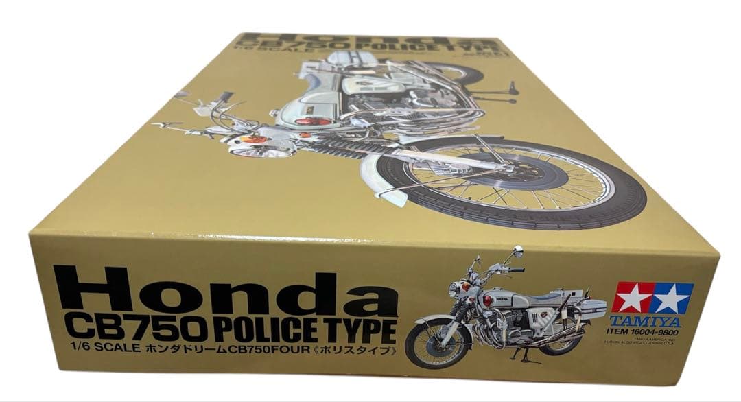 Honda ドリーム CB750 FOUR ポリスタイプ　1/6 未組立 タミヤ