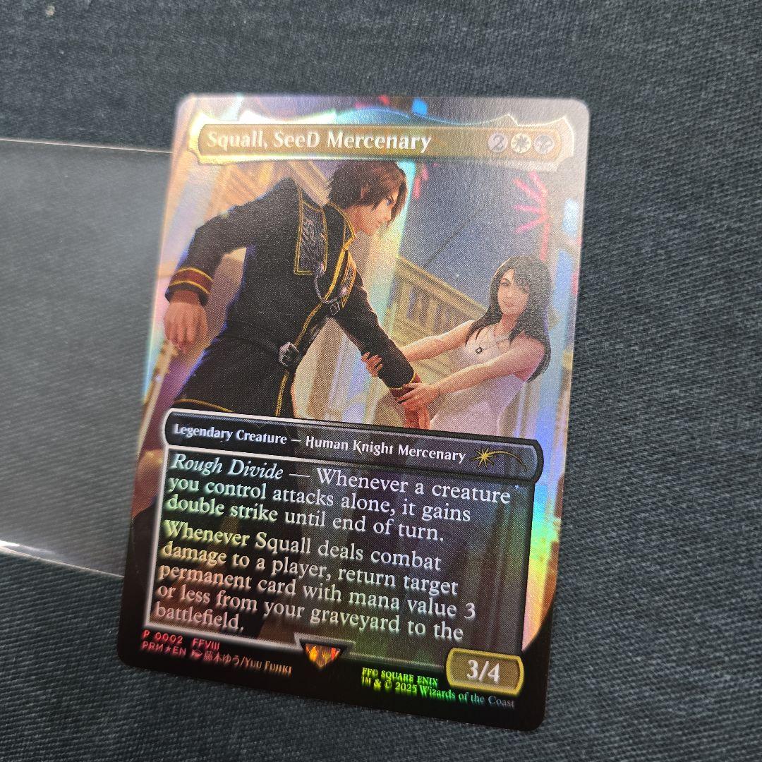 MTG SeeDの傭兵、スコール プロモ FF foil ショーダウン