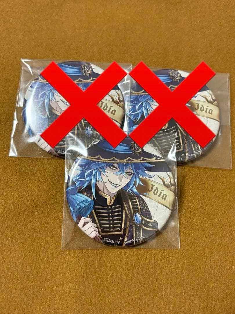 ツイステッドワンダーランド ツイステ ブルームバースデー イデア 缶バッジ 3点