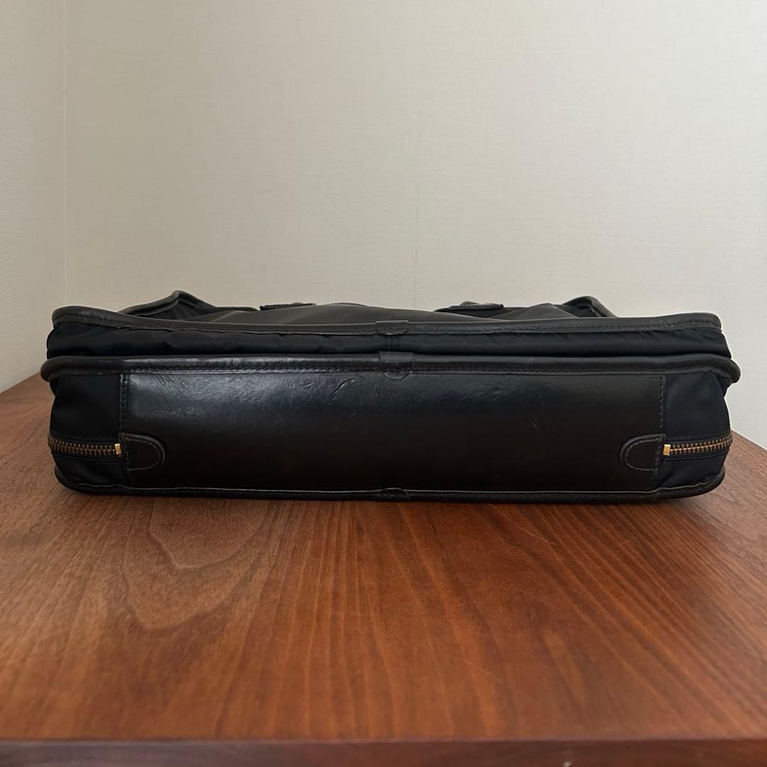 【美品】 Felisi フェリージ　ナイロン×レザー　バッグ1993 黒