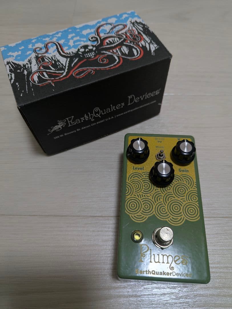 ギター EarthQuaker Devices Plumes