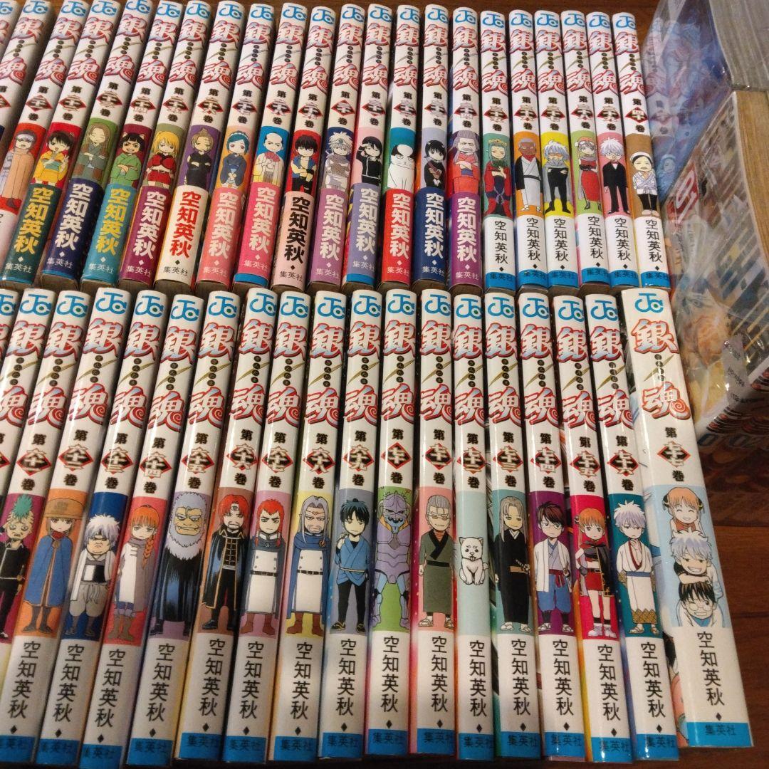 銀魂　1巻から77巻　全巻セット　関連本12巻付き　合計　89巻