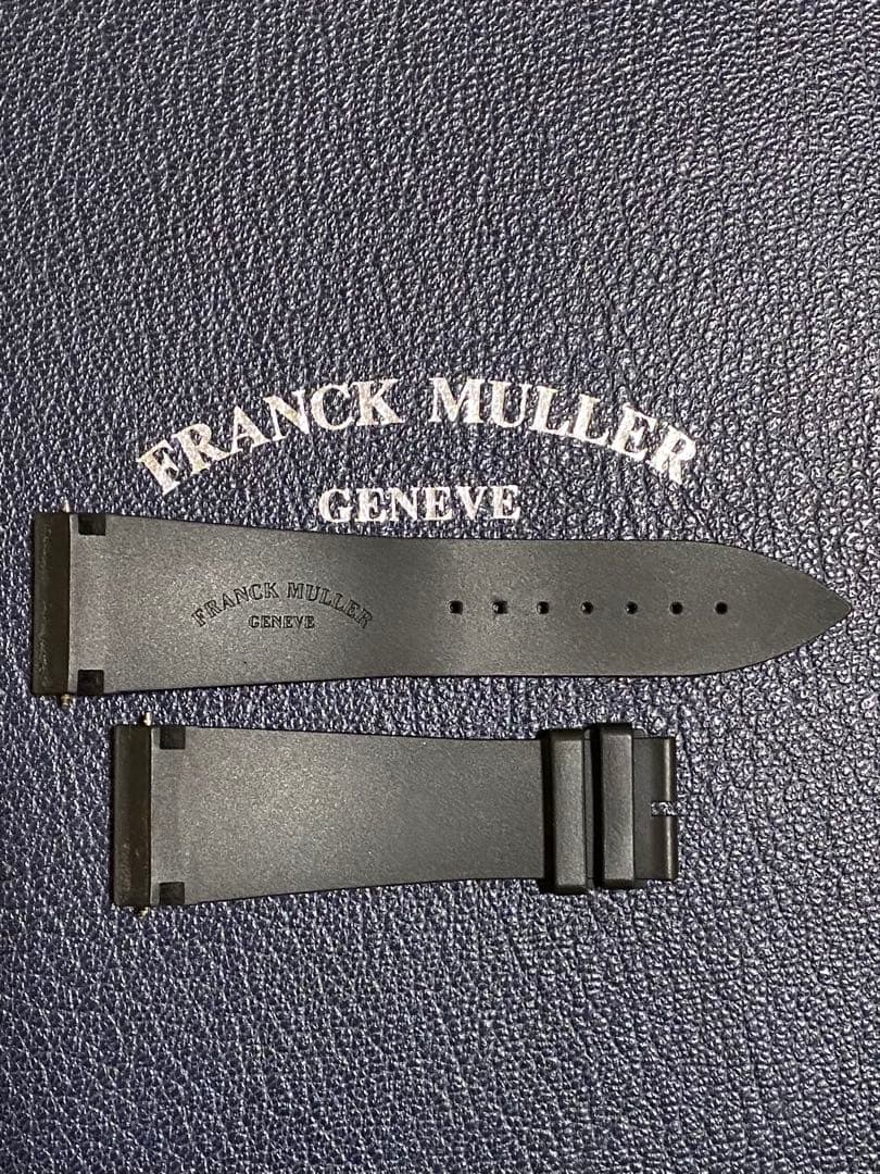 27mm フランクミュラー 純正 ラバー ストラップ ベルト コルテス