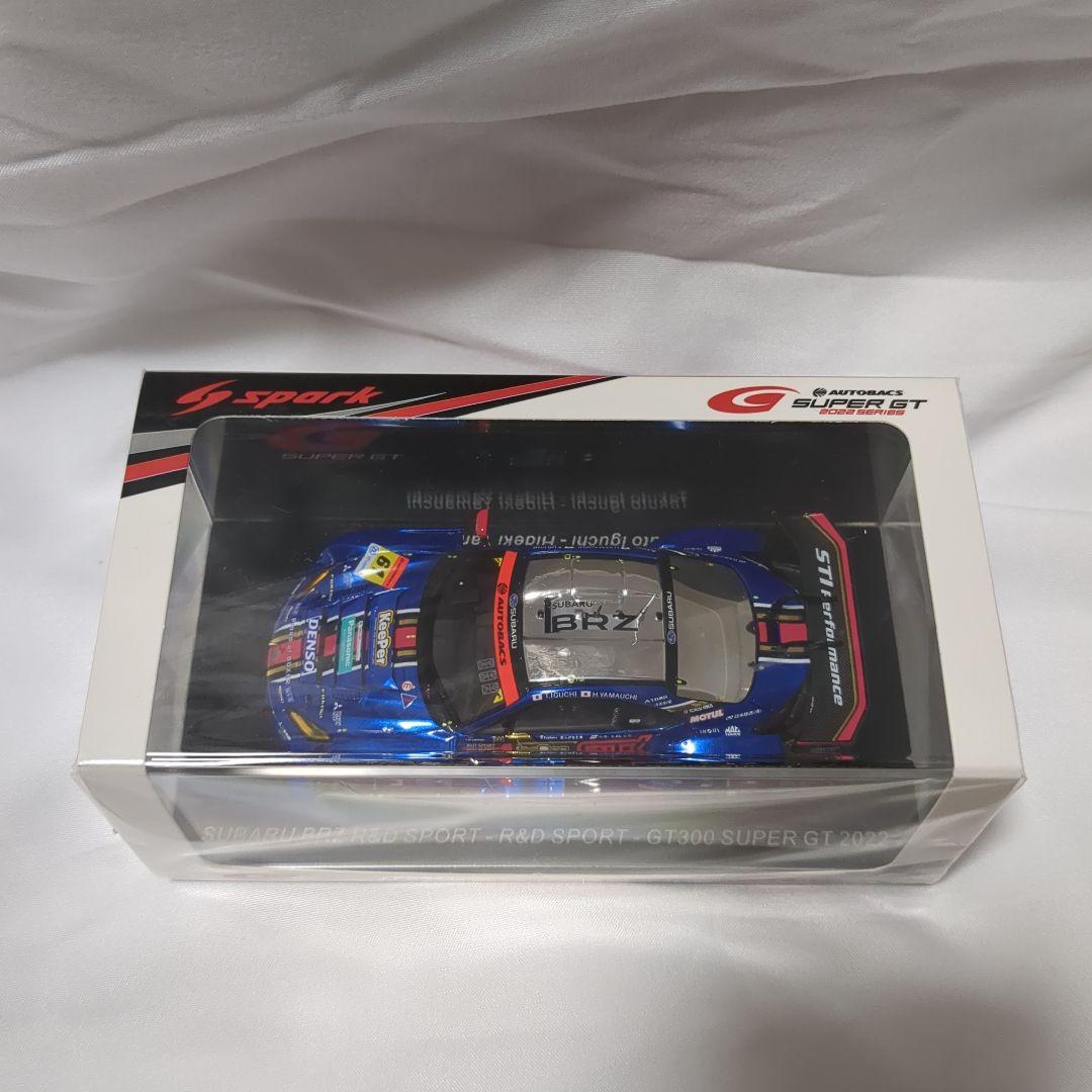 ミニカー SUBARU BRZ R&D SPORT GT300 SUPER GT 2022