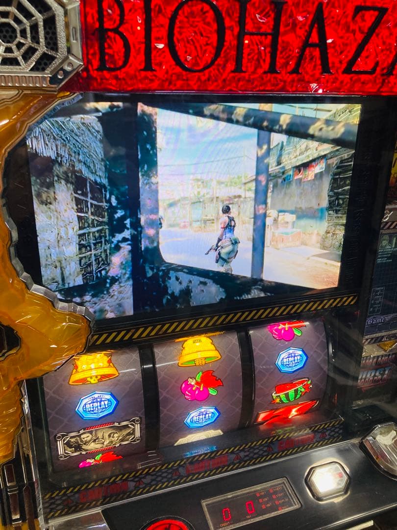 エンターライズ BIOHAZARD バイオハザード 5Z スロット台 家庭用電源