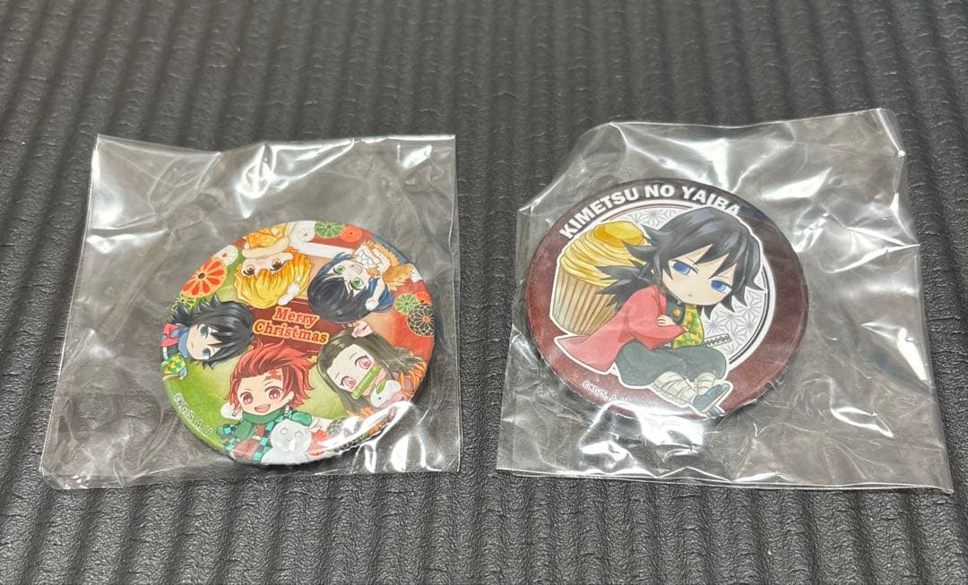鬼滅の刃　プリロール　限定　缶バッジ　冨岡義勇　炭治郎　善逸　伊之助　禰豆子