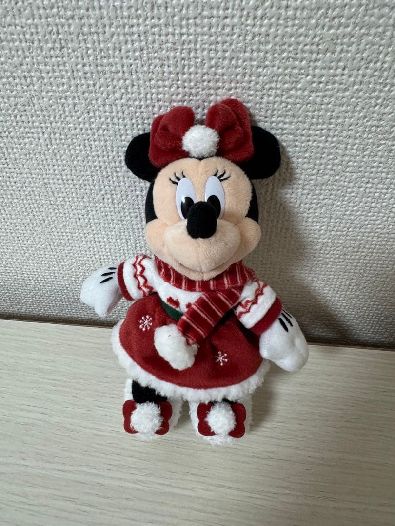 ミニー ぬいぐるみバッジ
