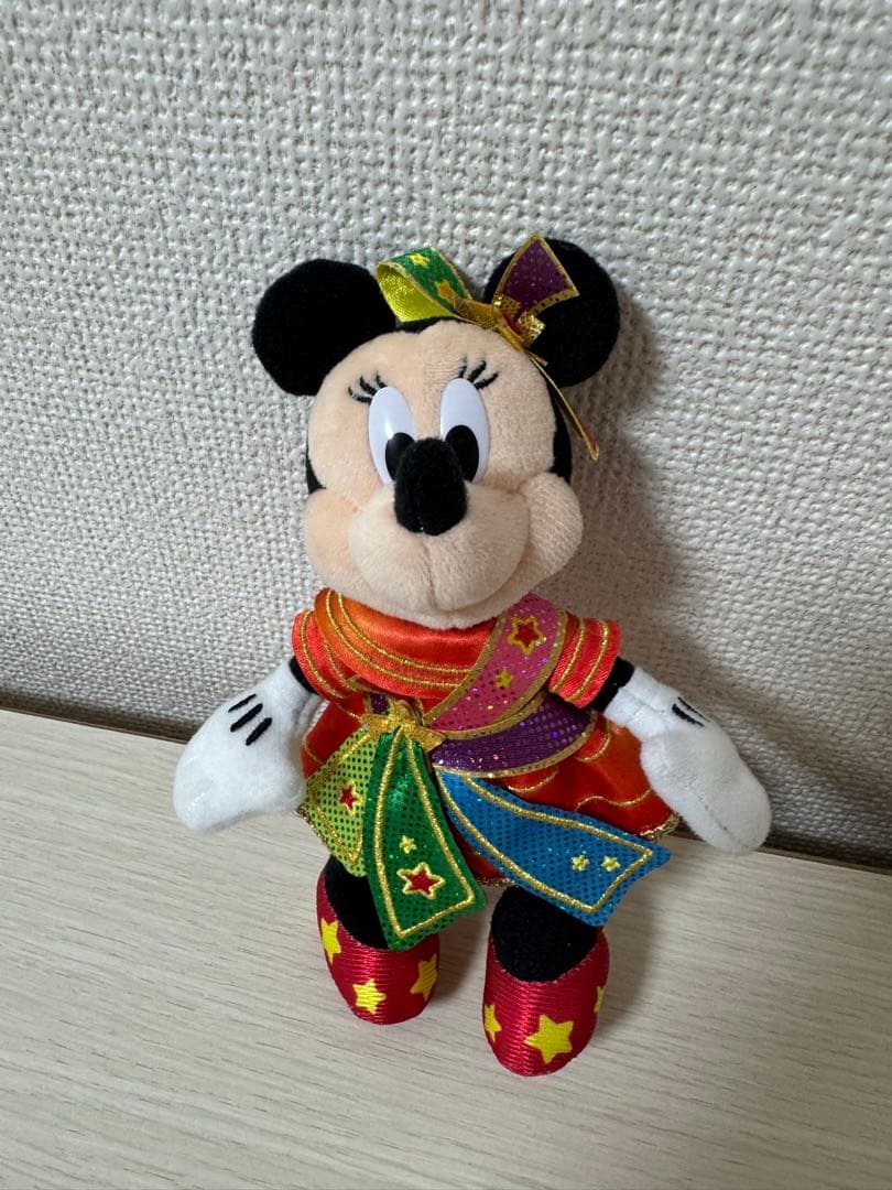 ミニー ぬいぐるみバッジ