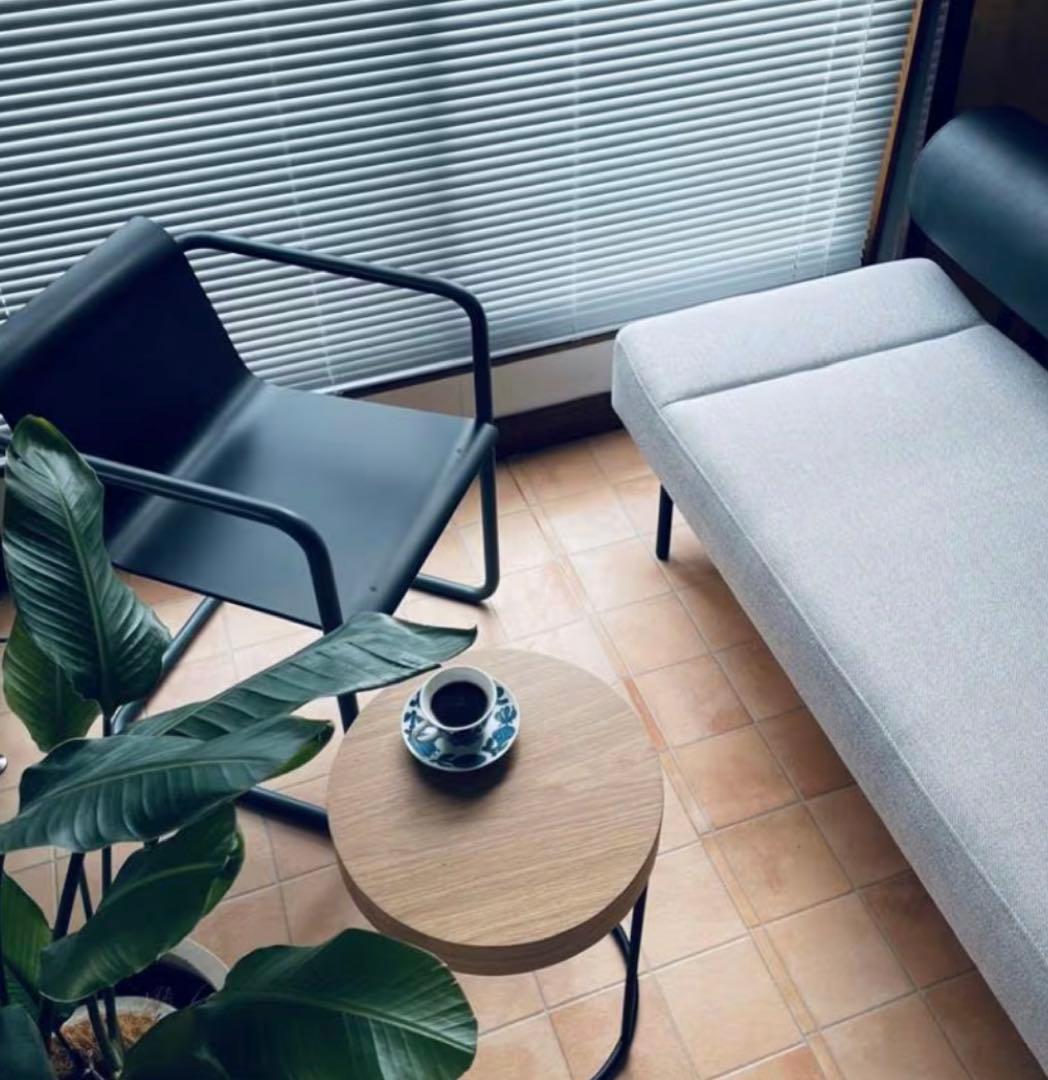 【IDÉE】DIVANCO SIDE TABLE Oak サイドテーブル 無印