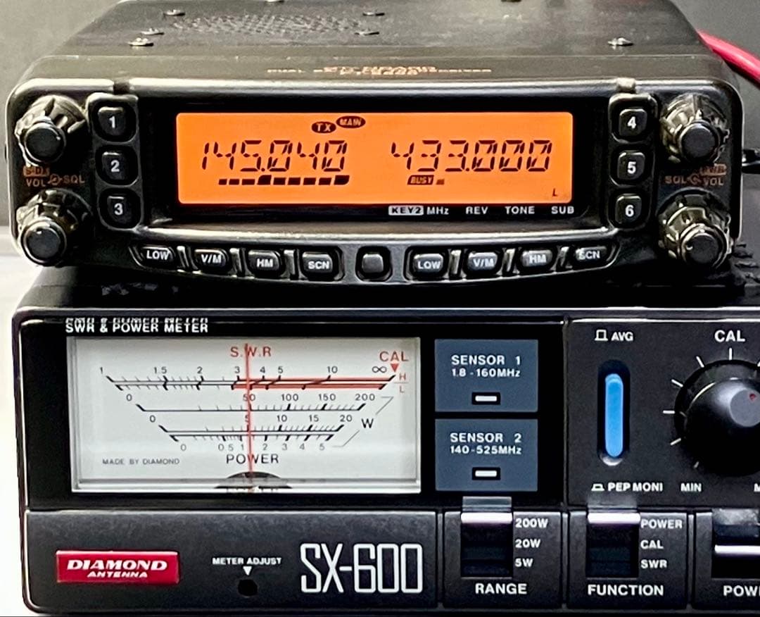 ヤエスFT-8800H 50w アマチュア無線機 トランシーバー