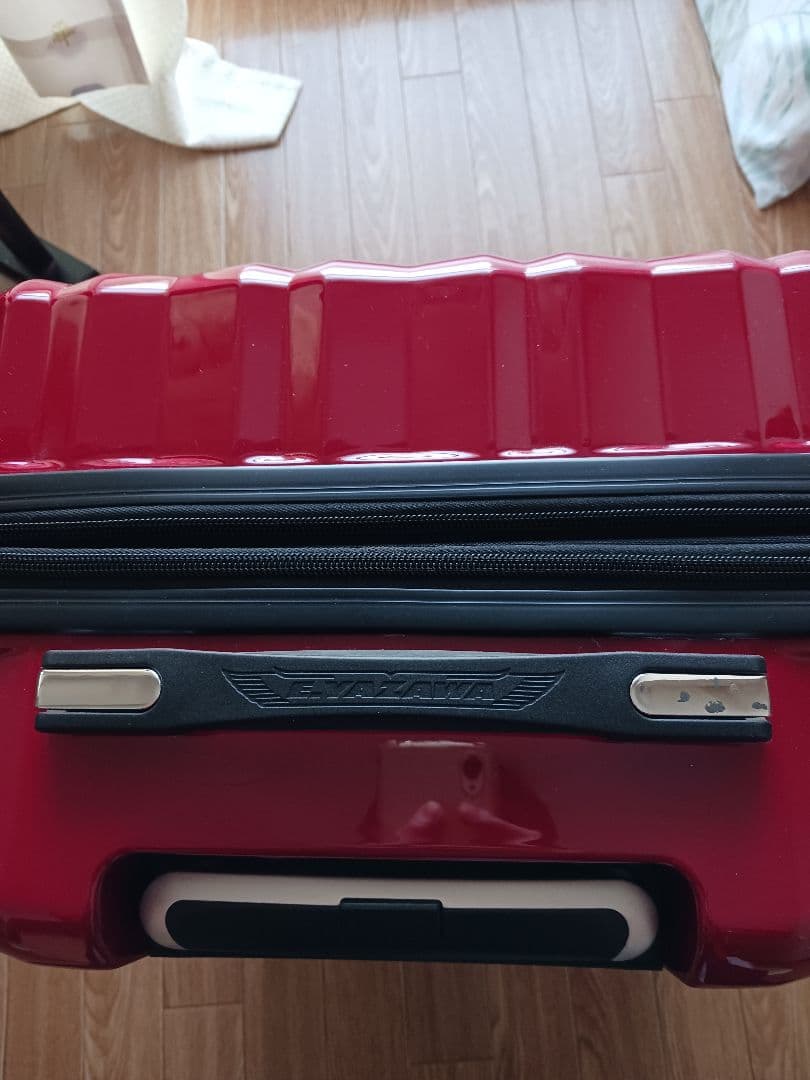 矢沢永吉E.YAZAWA 赤 キャリーケース 大型　希少品