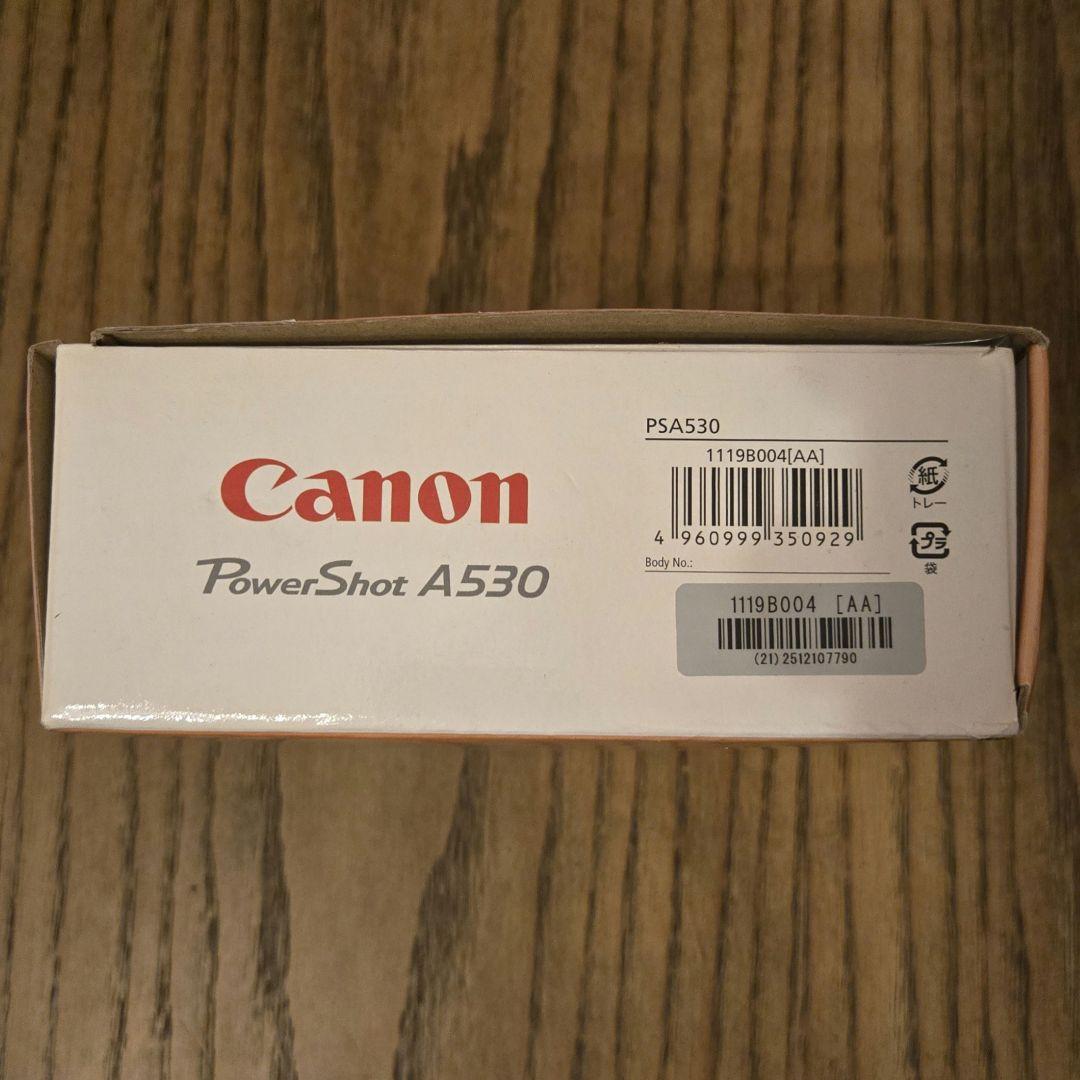 Canon Powershot A530 シルバーオールド　コンデジ