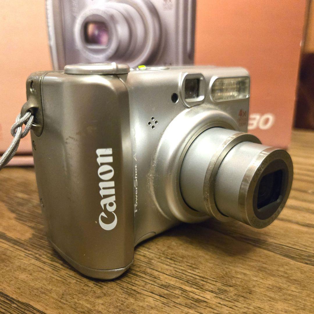 Canon Powershot A530 シルバーオールド　コンデジ