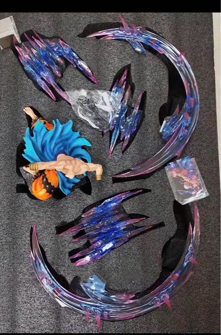 ONE PIECE ワンピース エネル【雷神・雷隕】 ガレージキット フィギュア