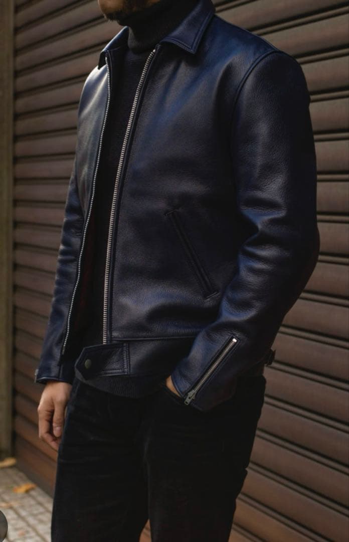 ジャケット・アウター ADDICT CLOTHES AD-01 40 deerskin