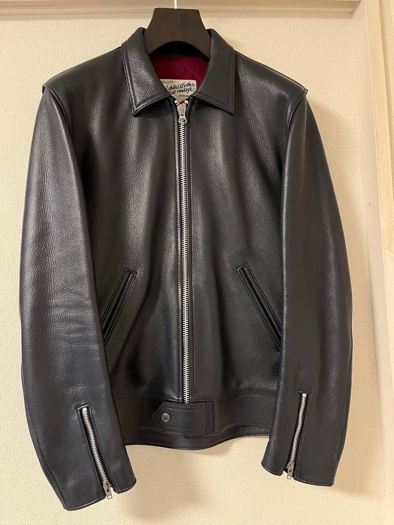 ジャケット・アウター ADDICT CLOTHES AD-01 40 deerskin