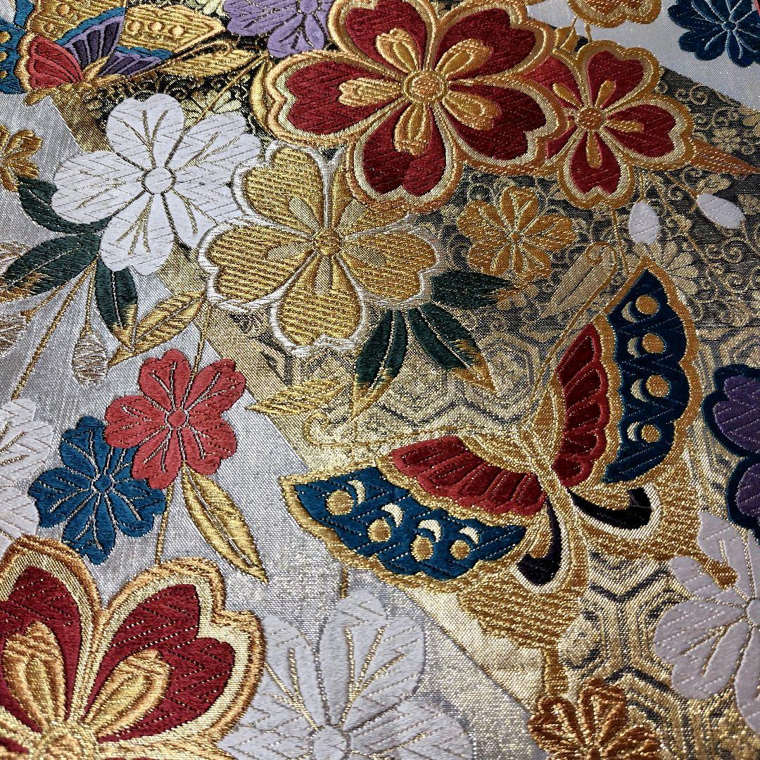 振袖フルセット(7点)・成人式・古典柄・金彩加工・束ね熨斗・金駒刺繍・正絹