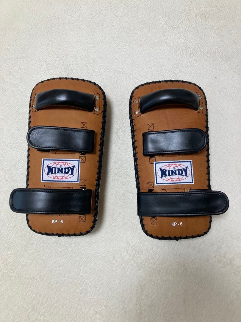 C*I様 【新品未使用品】WINDY /キックミット /本革ブラウン/KP-6/