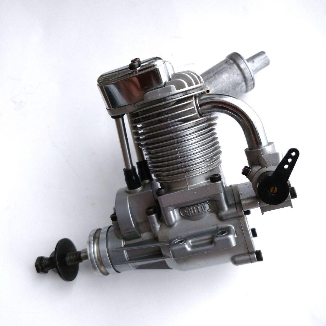 ラジコン飛行機 エンジン SAITO FA-91 4ストローク マフラー付き