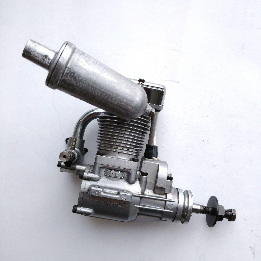 ラジコン飛行機 エンジン SAITO FA-91 4ストローク マフラー付き