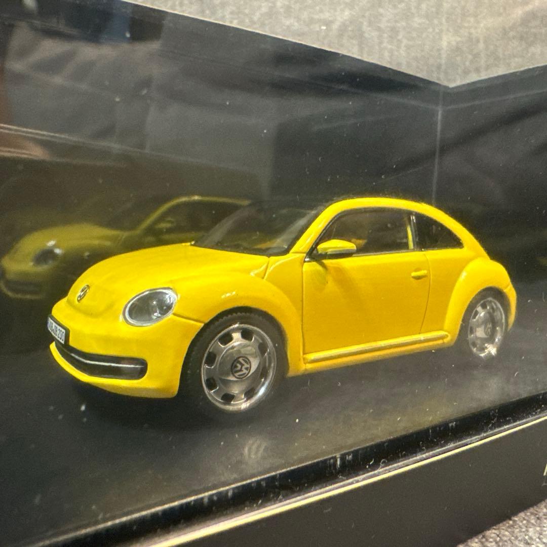 Volkswagen The Beetle イエロー ミニカー 1:43