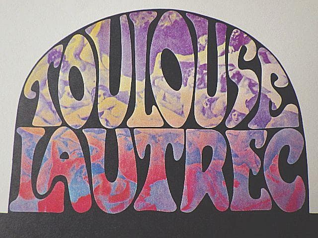 激レア【1970年代】ピーターマックス ロートレック ヴィンテージ ポスター