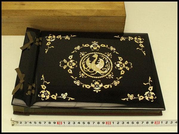 高麗屋 螺鈿 鳳紋 アルバム 未使用(ZE364)
