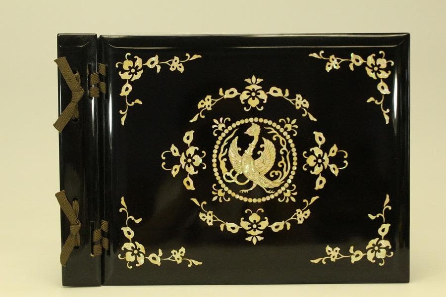 高麗屋 螺鈿 鳳紋 アルバム 未使用(ZE364)