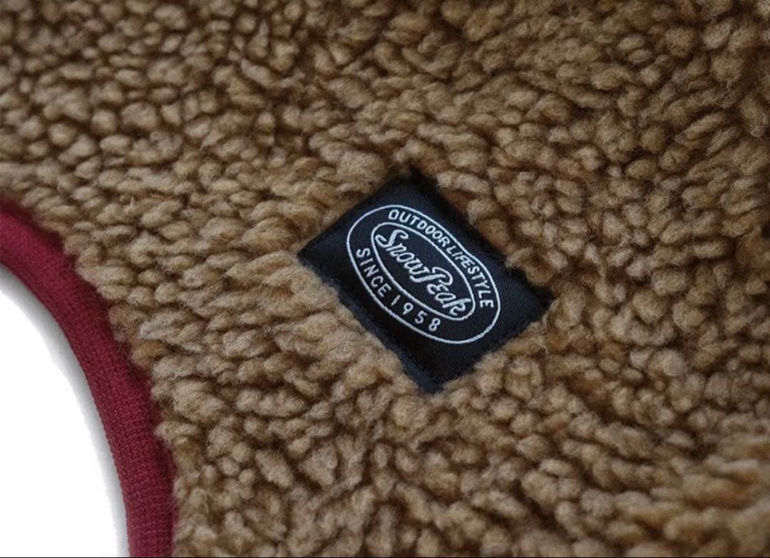 【期間限定値下げ】スノーピーク　フリースジャケット　犬服　ボア　ロンパース　3L