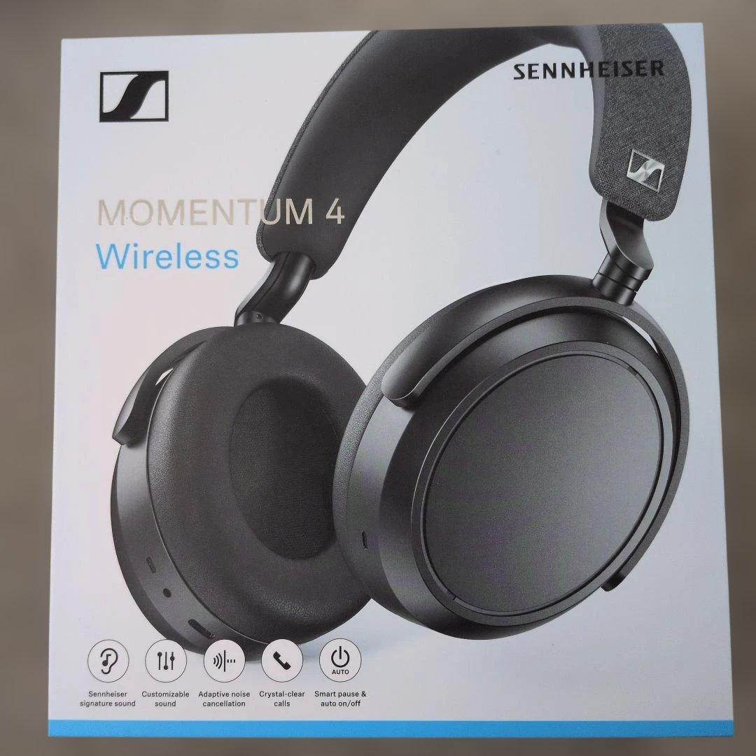 Sennheiser MOMENTUM 4 ワイヤレスヘッドホン Black