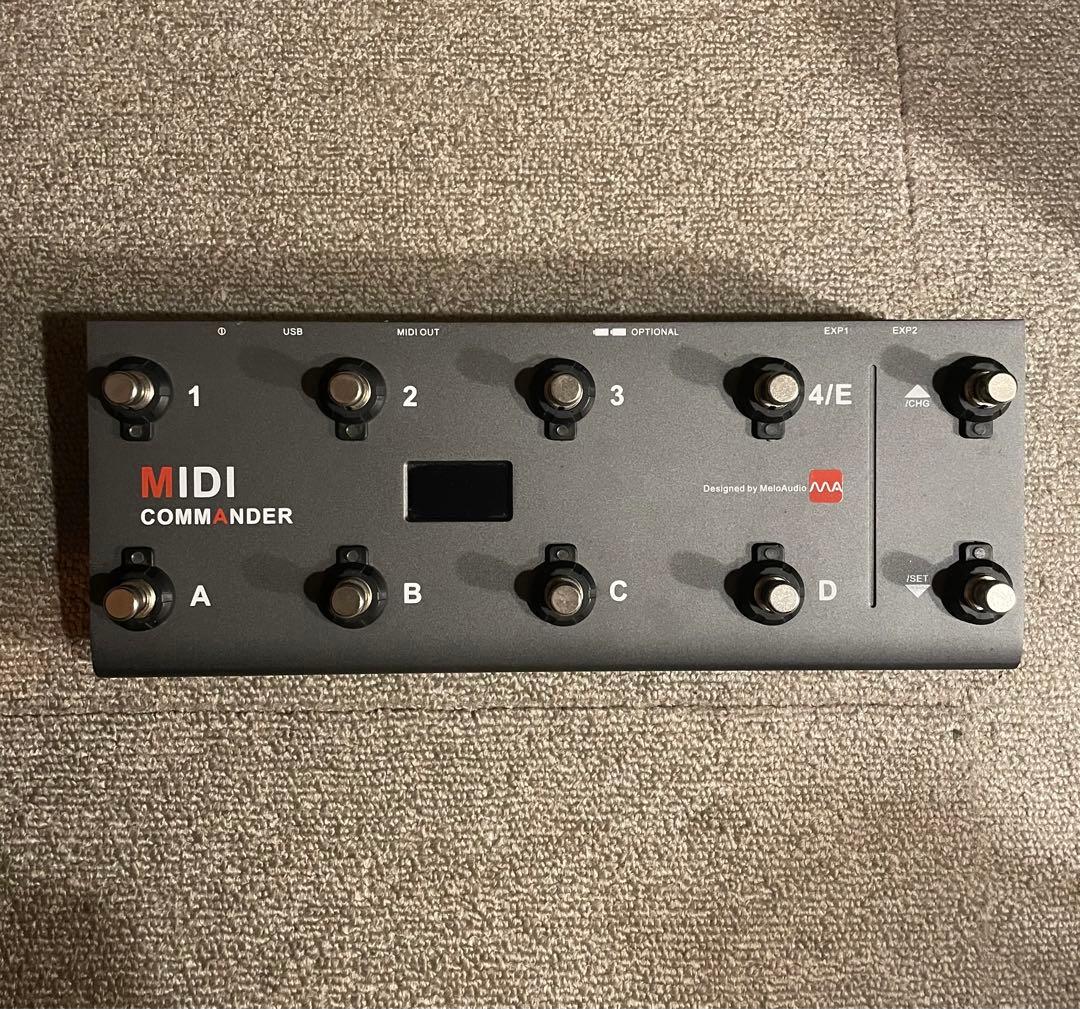 ギター Melo Audio MIDI Commander controller