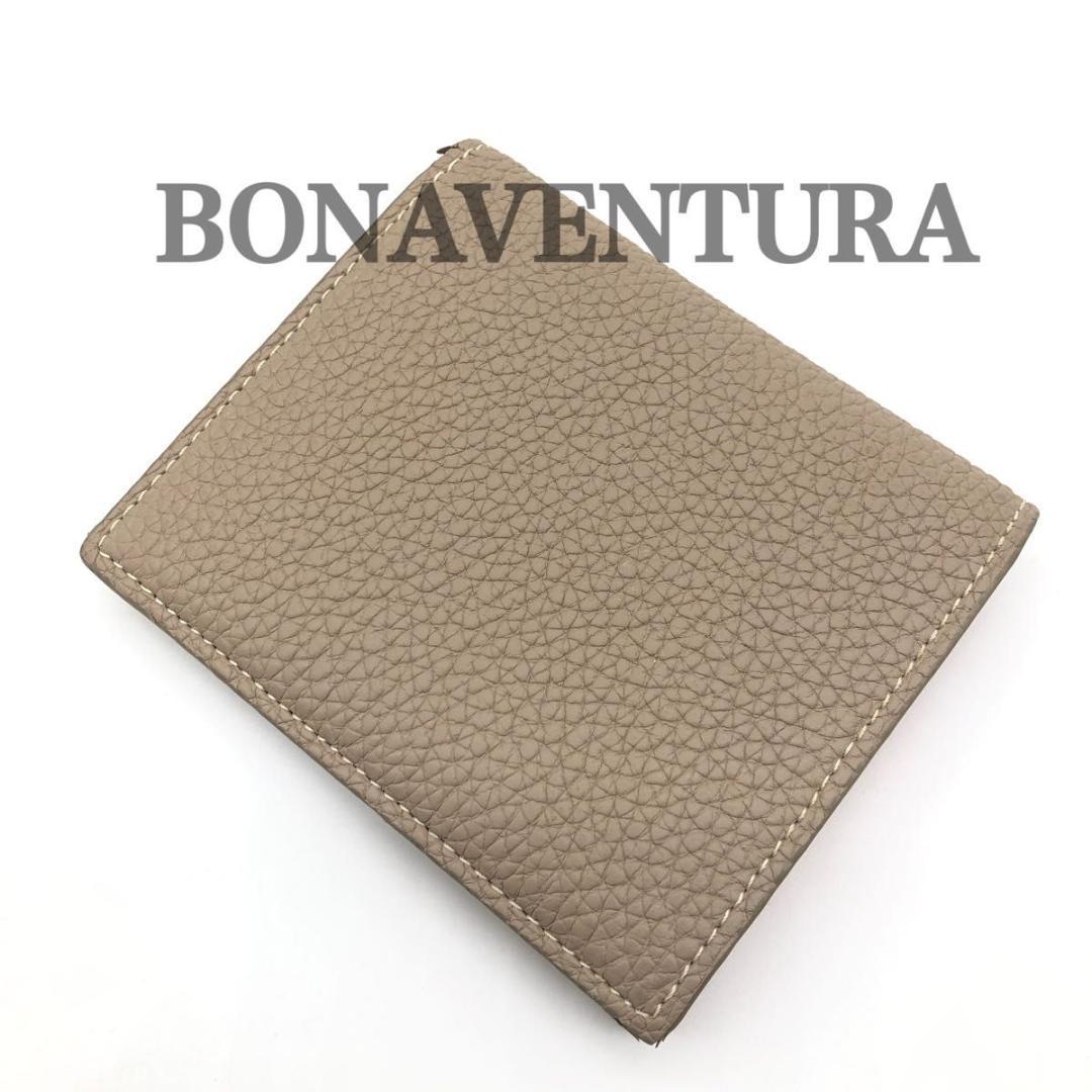 【美品】BONAVENTURA ボナベンチュラ バイフォールド 財布 折り財布